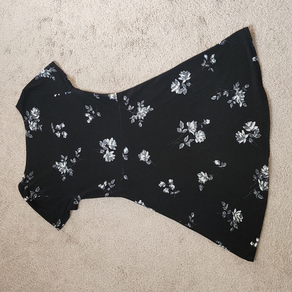 Arizona black floral summery dress - Picture 4 of 7